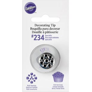 Wilton 234 Multi Opening Specialty Decorating Tip Silver