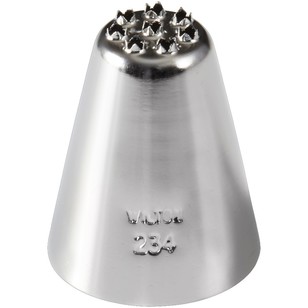 Wilton 234 Multi Opening Specialty Decorating Tip Silver