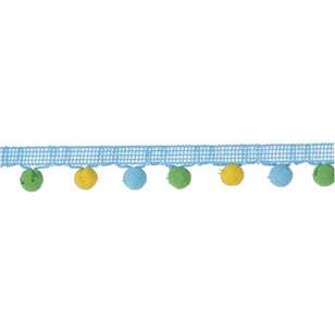 Simplicity 3C Ball Fringe Blue, Green & Yellow 25 mm