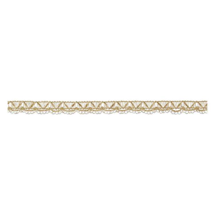 Simplicity Scalloped Lace Gold 16 mm
