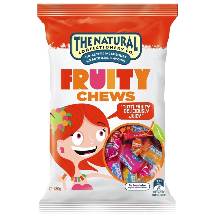 The Natural Confectionery Co. Fruity Mix Chews