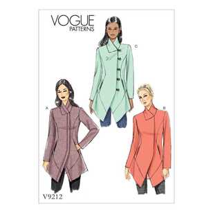 Vogue Pattern V9212 Misses Jackets