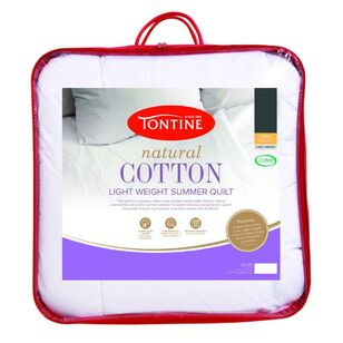 Tontine Cotton Quilt White