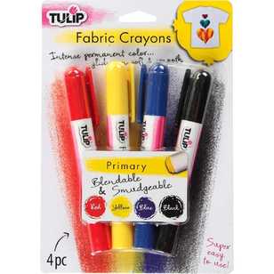 Tulip Crayon Primary Colour Stick Multicoloured