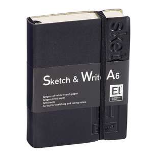 Elements Of Art Sketch & Write Book White