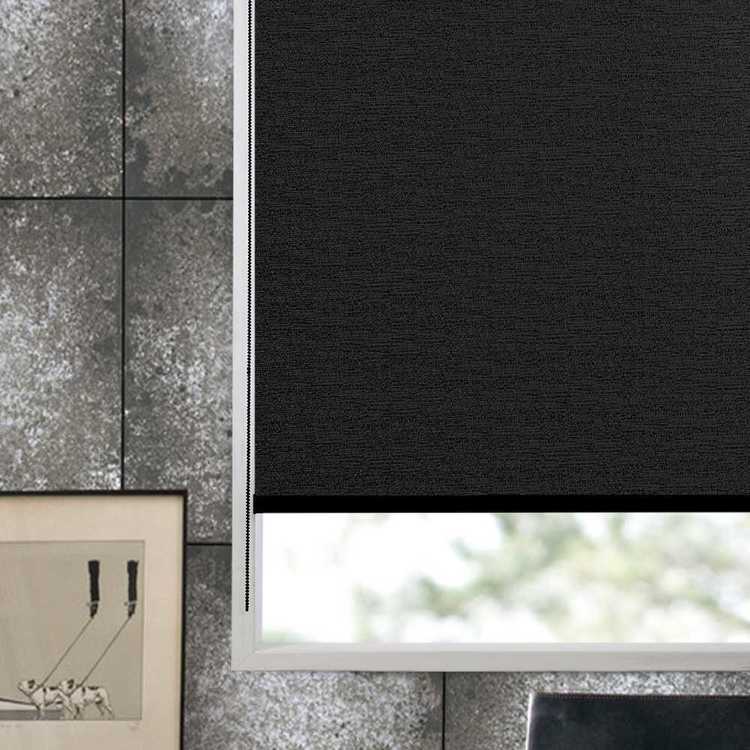 Caprice Urban Blockout Roller Blind Charcoal