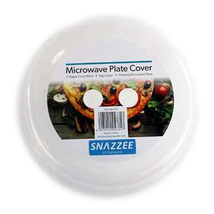Seymours Snazzee Microwave Plate Cover White