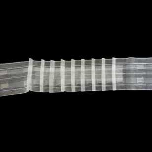 Transparent Wave Tape Clear 100 mm