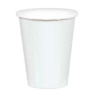 Amscan White Paper Cups 20 Pack White 9 oz