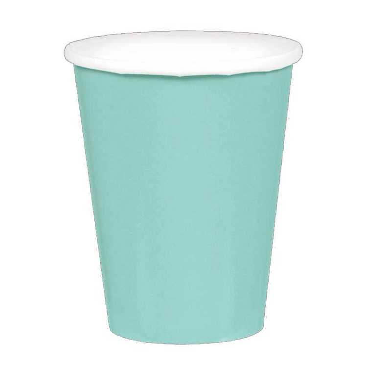 Amscan Robins Egg Blue Paper Cups 20 Pack