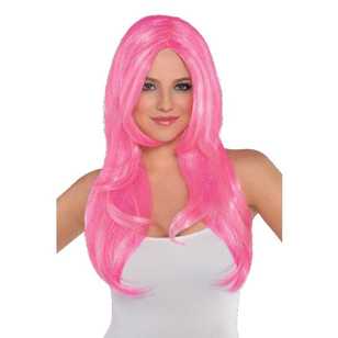 Amscan Candy Wig Pink
