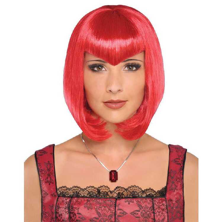 Amscan Sultry Wig Red