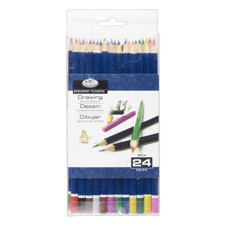 Royal & Langnickel 24pc Colour Pencils