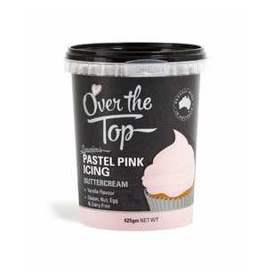 Over The Top 425g Buttercream Pastel Pink 425 g