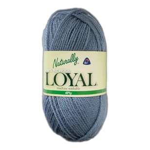 Naturally Loyal Plain 4 Ply Yarn 50 g 325 Oxford Blue 50 g