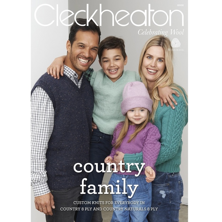 Cleckheaton Country Family 2002 Pattern Book