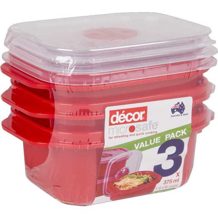 Decor Microsafe Oblong Container