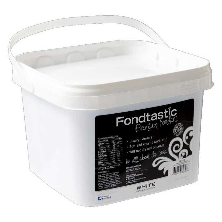 Fondtastic 4 kg Fondant Tub White 4 kg