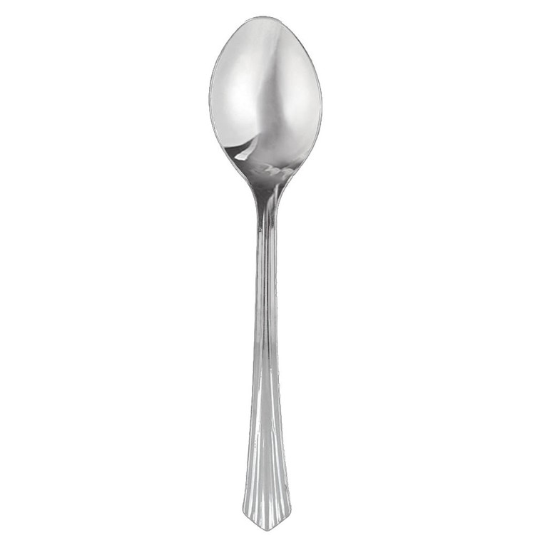 Amscan Silver Look Spoon