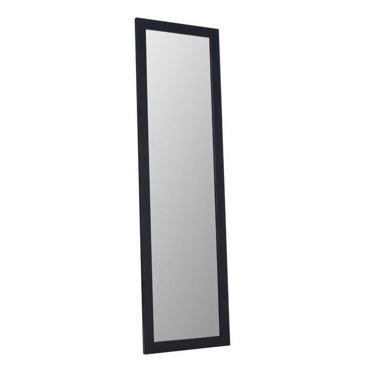 Frame Depot Over The Door Mirror Black