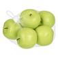 Emporium 6 Pieces Apple In Mesh Bag Green 6.5 cm