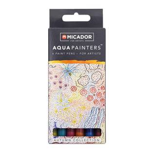 Micador Aquapainters Autumn Collection Box 6 Multicoloured