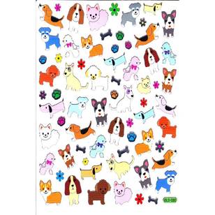 Arbee Dogs & Bones Sticker Multicoloured