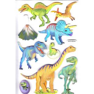 Arbee Dinosaurs 2 Sticker Multicoloured