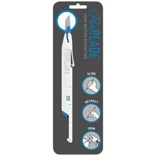 X-Press It Pen Blade Rectractable Knife #10 Blue