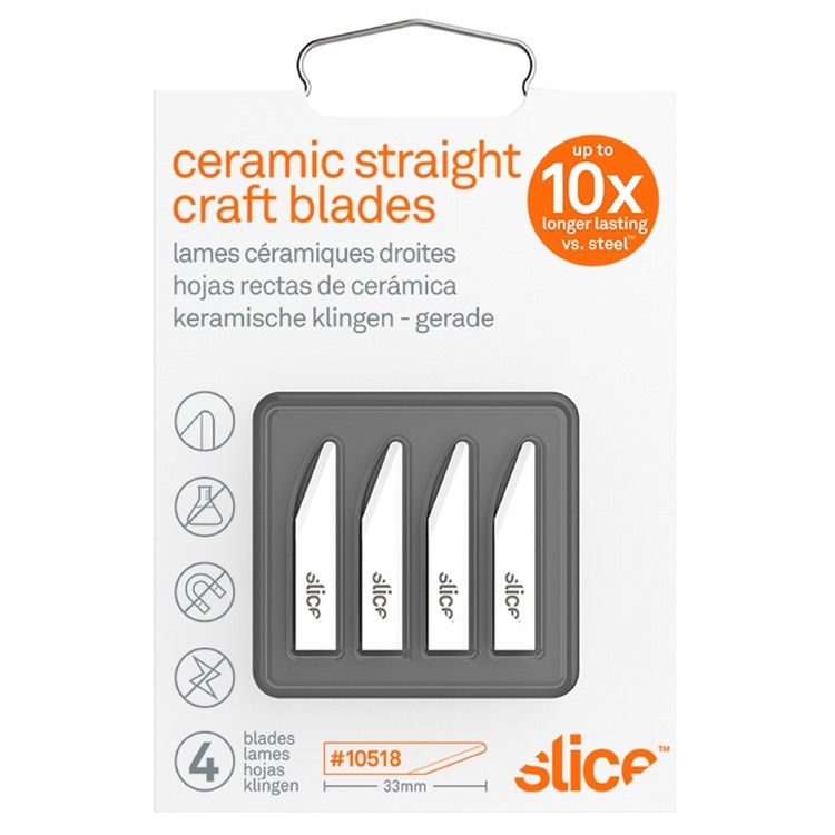 Slice Straight Craft Blades 4 Pack