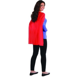 Amscan Mix n Match Red Superhero Cape One Size Fits Most