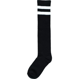 Amscan Mix N Match Striped Knee Socks Black One Size Fits Most