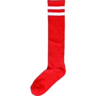 Amscan Mix N Match Striped Knee Socks Red One Size Fits Most