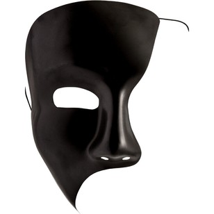 Amscan Mix N Match Phantom Mask Black