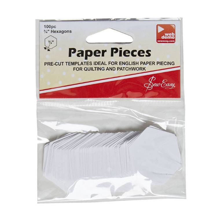 Paper Pieces Pre Cut Hexagon