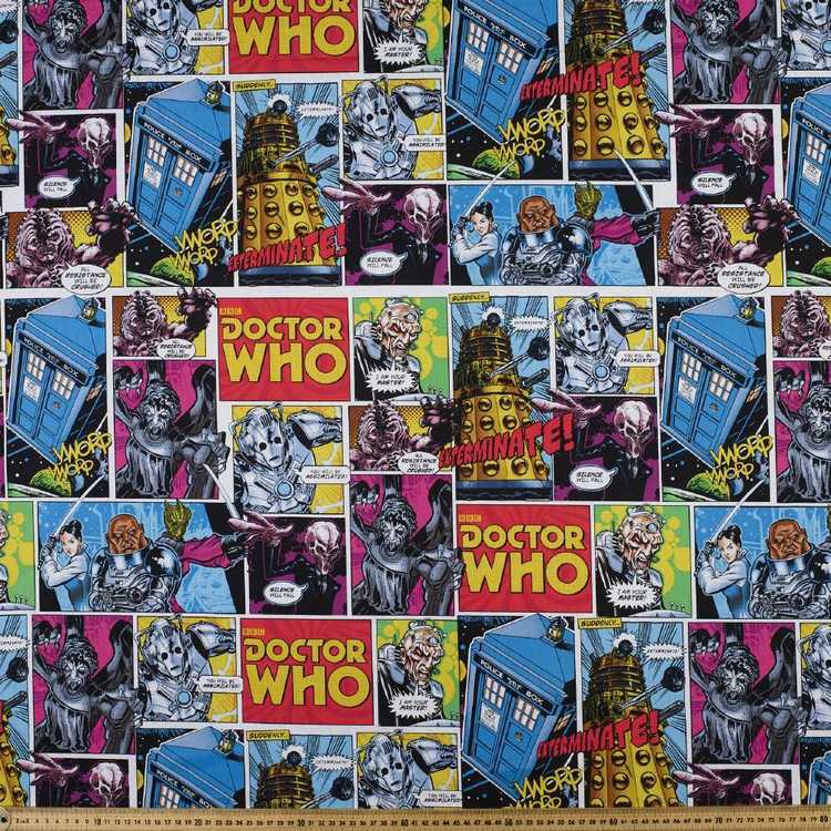 Doctor Who Comic Multi Multicoloured 112 cm