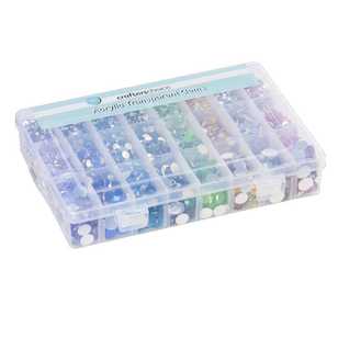 Crafters Choice Acrylic Transparent Gems Multicoloured 56 cm