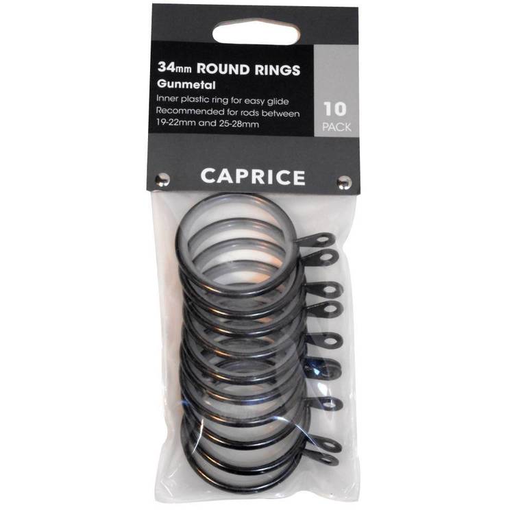 Caprice Round Rings 10Pk