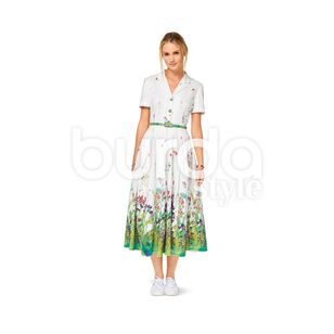 Burda 6520 Misses' Dress, Blouse and Skirt Pattern White 8 - 20
