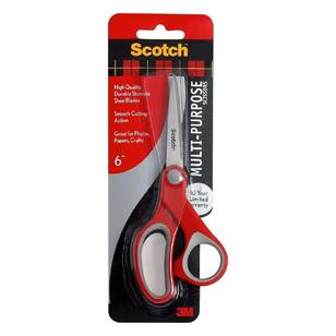 Scotch Multi Purpose Scissors Red 8 in