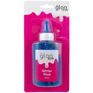 Shamrock Gloo Glitter Glue Blue 80 mL