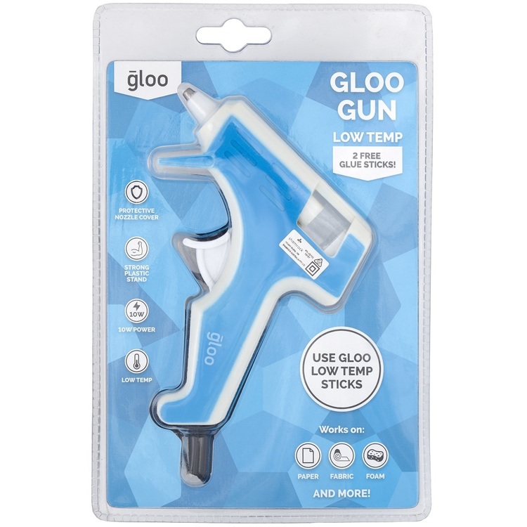 Gloo Low Temperature Glue Gun Blue
