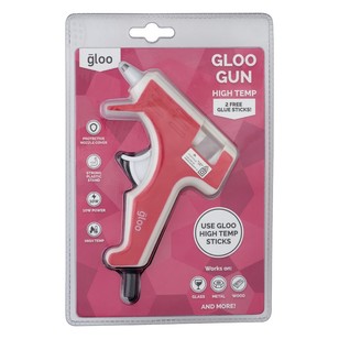 Gloo High Temperature Glue Gun Red