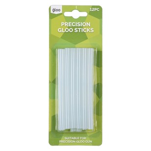 Gloo High Temperature Precision Glue Sticks Clear 7 x 100 mm