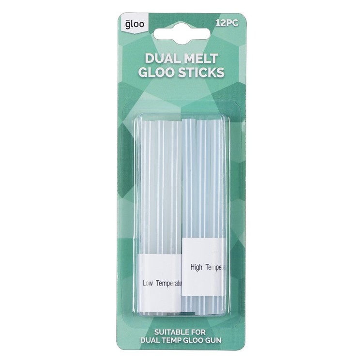 Gloo Dual Melt Glue Sticks