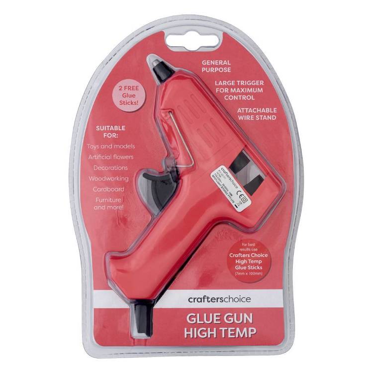 Crafters Choice Red High Temperature Glue Gun
