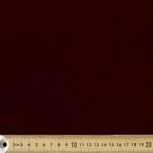 Plain Stretch Velvet Wine | Spotlight Australia