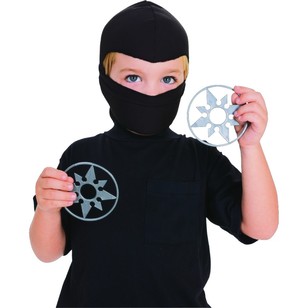 Amscan Ninja Accessory Kit Black
