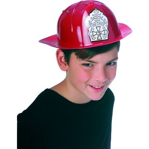 Amscan Firefighter Child Helmet Multicoloured