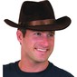 Amscan Flocked Brown Cowboy Hat Multicoloured